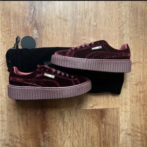 PUMA Fenty Creeper Burgundy 2016 364466-02 Rihanna Size 7